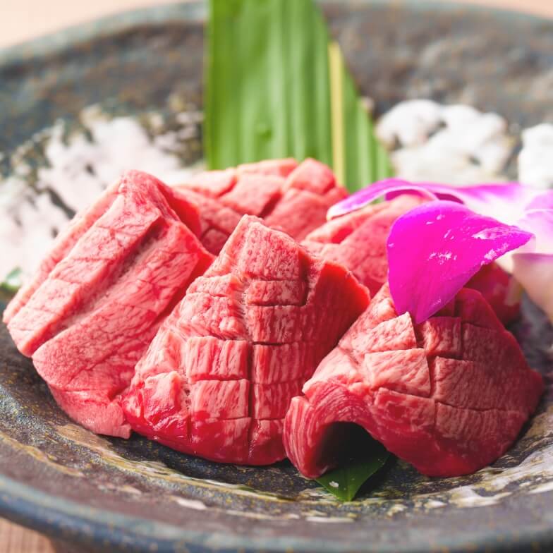 名物 特選タン短冊焼